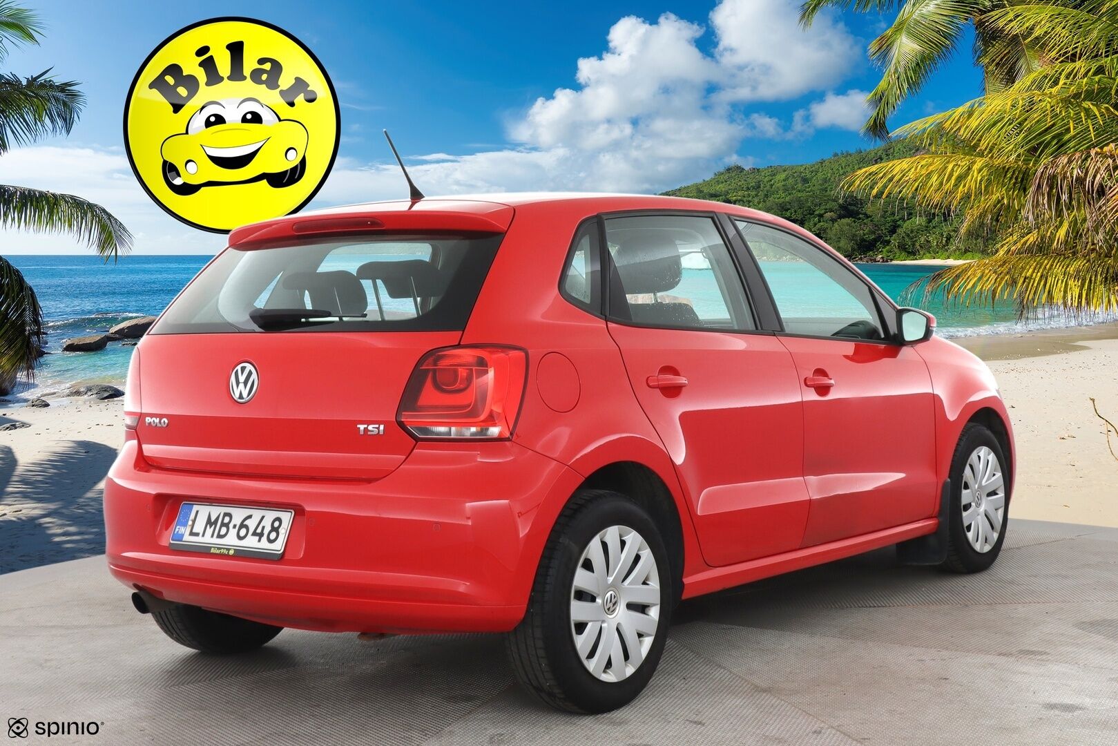 Volkswagen Polo 2014 Comfortline Edition 1,2 TSI 66 kW - | Vakkari | autom.ilmastointi | Kahdet renkaat vanteineen | P. tutkat takana | 