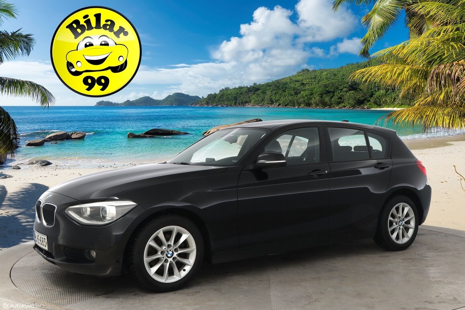 BMW 116 2014 F20 Hatchback 116i TwinPower Turbo A Business Automatic - Suomi-auto / Kahdet vanteet / Juuri huollettu - HULLU BLACKWEEK KORKOTARJOUS 2,49%