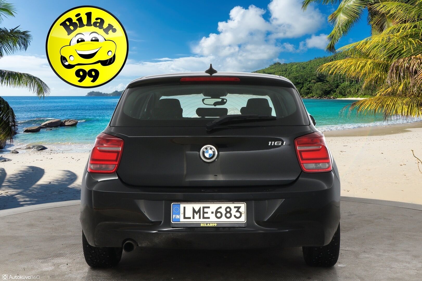 BMW 116 2014 F20 Hatchback 116i TwinPower Turbo A Business Automatic - Suomi-auto / Kahdet vanteet / Juuri huollettu - HULLU BLACKWEEK KORKOTARJOUS 2,49%