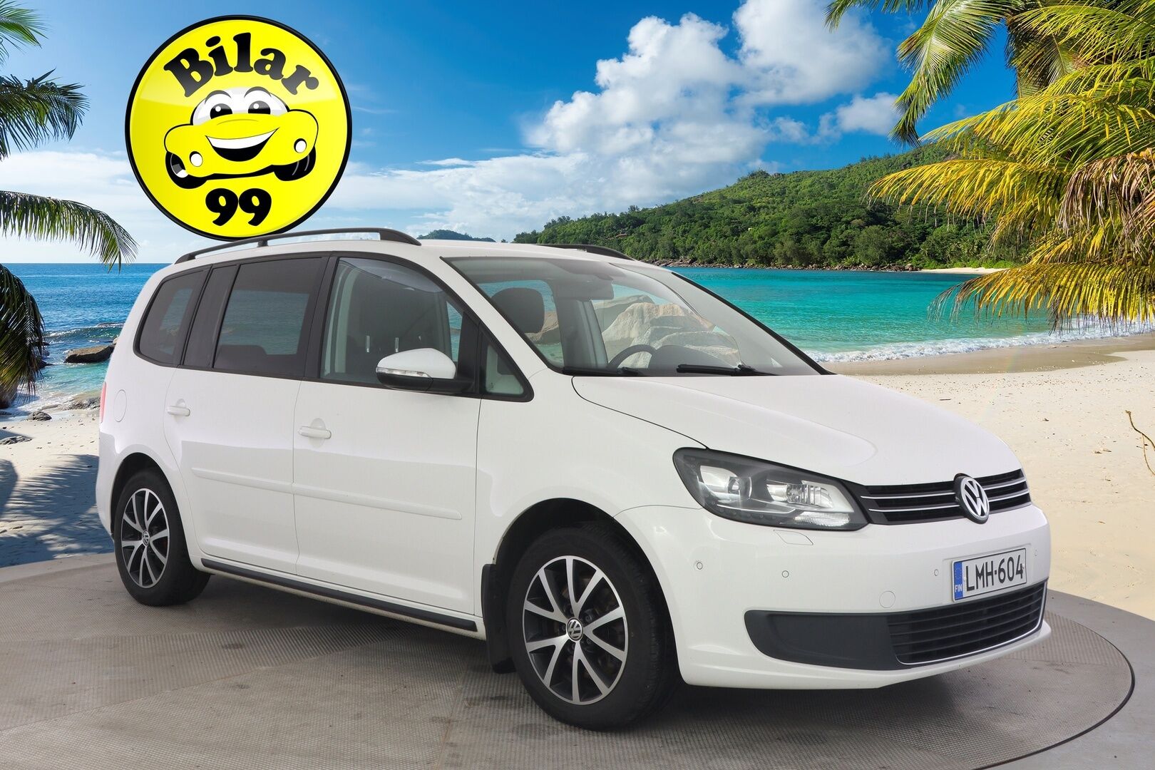 Volkswagen Touran 2014 Comfortline 1,4 TSI 103 kW (140 hv) DSG-automaatti ** Webasto / Koukku / Tutkat / Navi