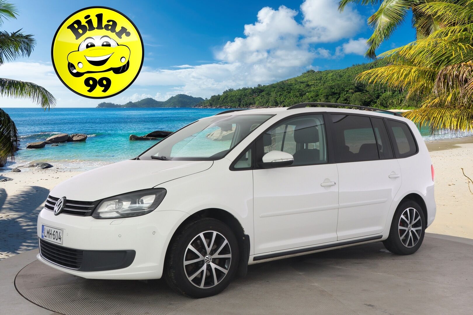 Volkswagen Touran 2014 Comfortline 1,4 TSI 103 kW (140 hv) DSG-automaatti ** Webasto / Koukku / Tutkat / Navi