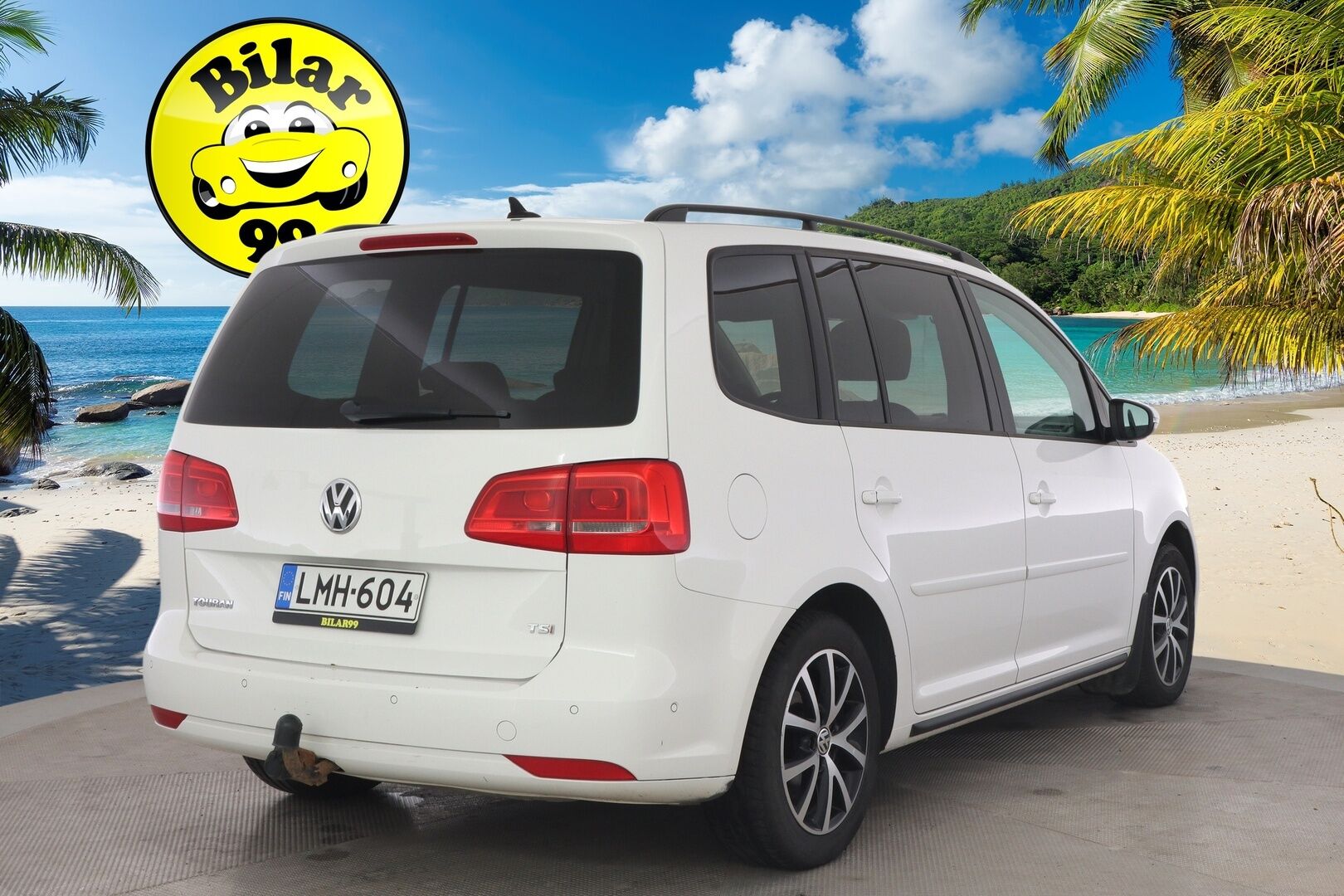 Volkswagen Touran 2014 Comfortline 1,4 TSI 103 kW (140 hv) DSG-automaatti ** Webasto / Koukku / Tutkat / Navi