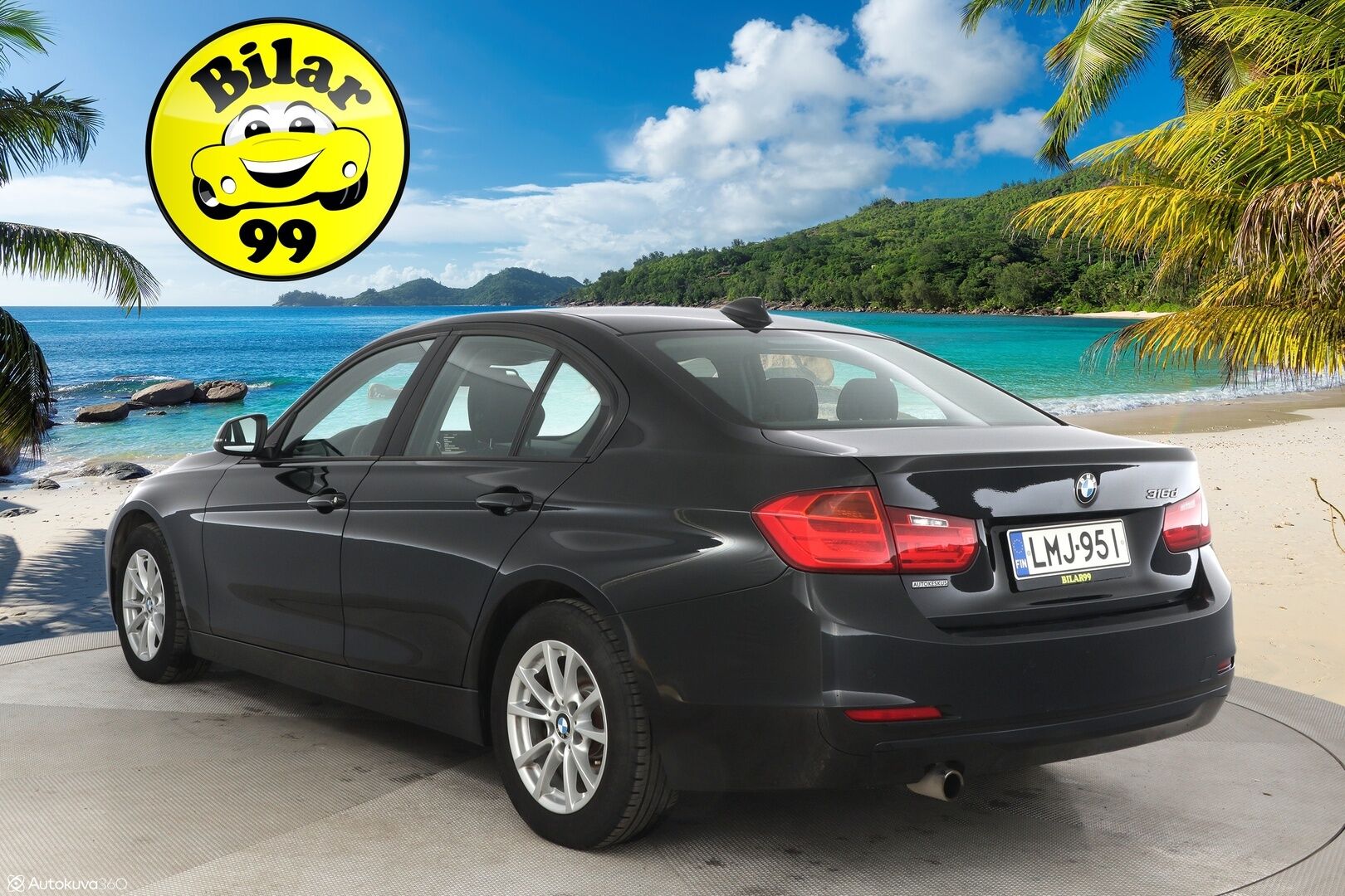 BMW 316 2014 F30 Sedan 316d TwinPower Turbo A Business Automatic - *Suomi-auto / 2-omisteinen / Lohkolämmitin / Peruutustutka takana / Xenon-ajovalot / 2x renkaat aluvantein*