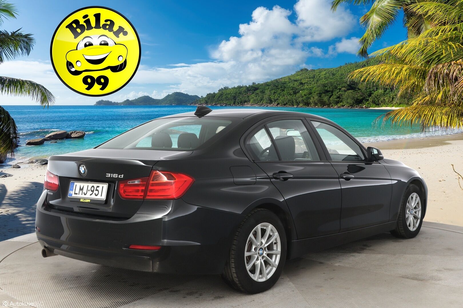 BMW 316 2014 F30 Sedan 316d TwinPower Turbo A Business Automatic - *Suomi-auto / 2-omisteinen / Lohkolämmitin / Peruutustutka takana / Xenon-ajovalot / 2x renkaat aluvantein*