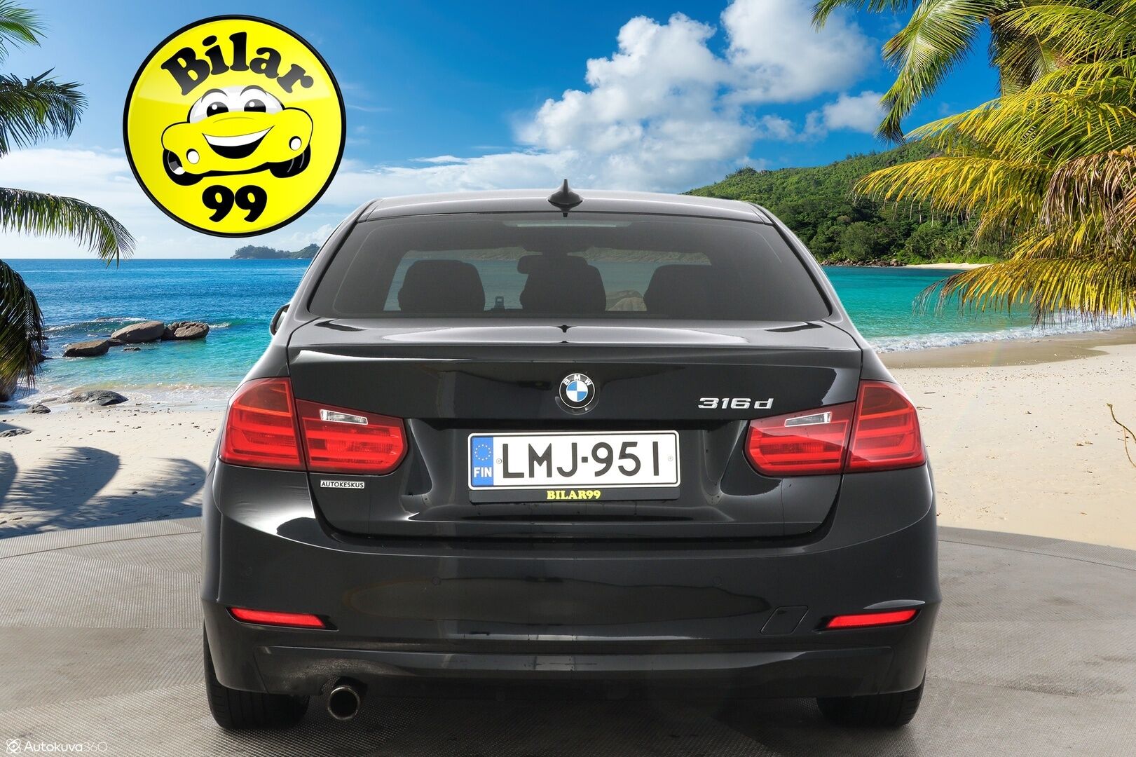 BMW 316 2014 F30 Sedan 316d TwinPower Turbo A Business Automatic - *Suomi-auto / 2-omisteinen / Lohkolämmitin / Peruutustutka takana / Xenon-ajovalot / 2x renkaat aluvantein*