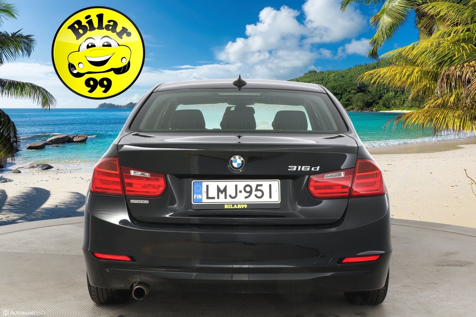 BMW 316 2014 F30 Sedan 316d TwinPower Turbo A Business Automatic - *Suomi-auto / 2-omisteinen / Lohkolämmitin / Peruutustutka takana / Xenon-ajovalot / 2x renkaat aluvantein*