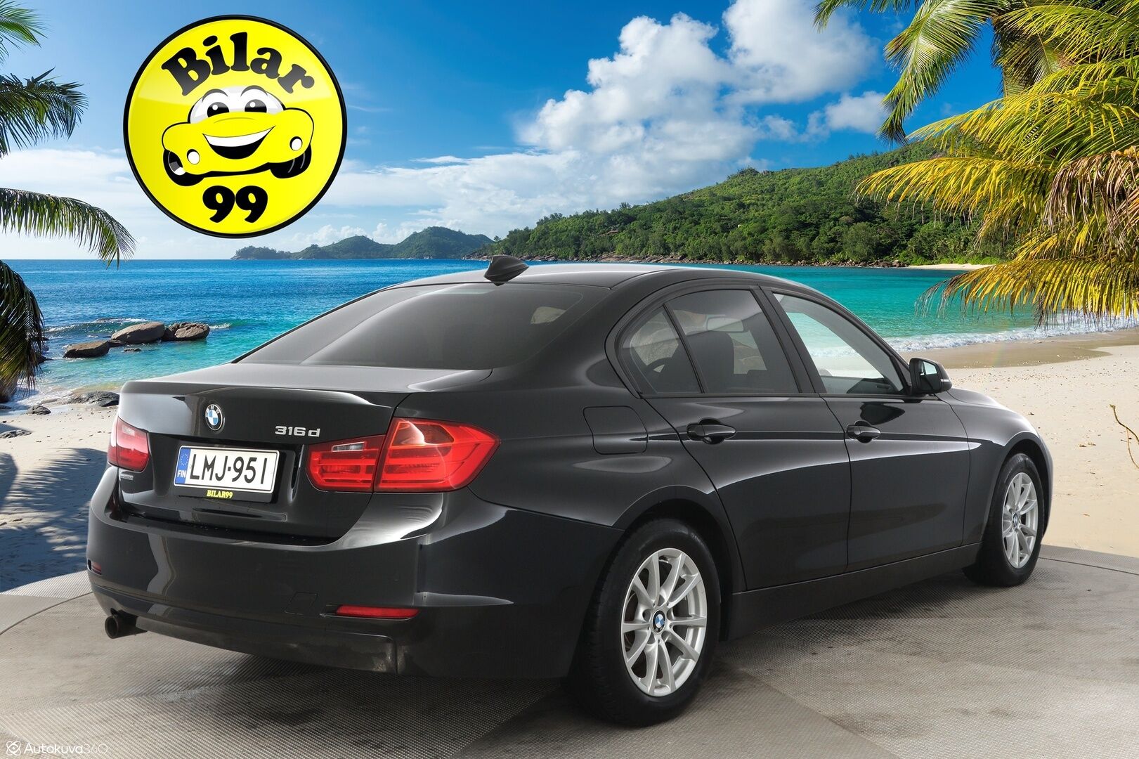 BMW 316 2014 F30 Sedan 316d TwinPower Turbo A Business Automatic - *Suomi-auto / 2-omisteinen / Lohkolämmitin / Peruutustutka takana / Xenon-ajovalot / 2x renkaat aluvantein*