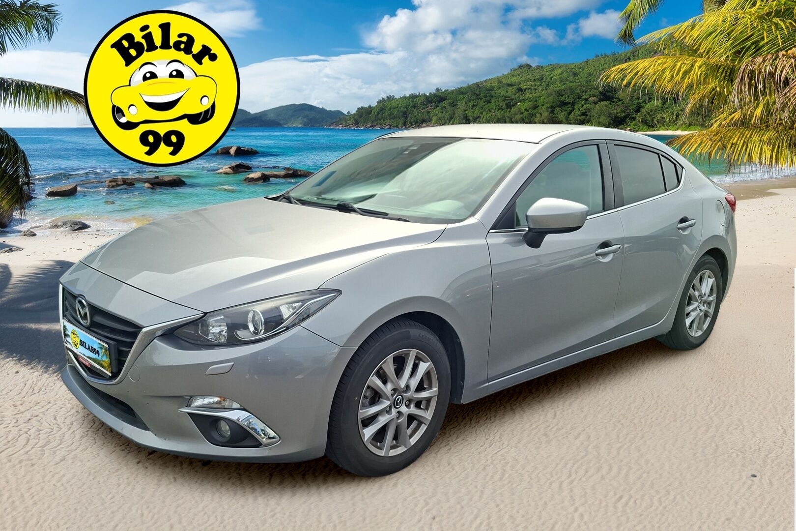 Mazda 3 2014 Sedan 1,5 (100) SKYACTIV-G Premium 6MT 4ov CF2 - | Vähän ajettu | Lohko+Sisä Pistoke | Peruutuskamera | Bluetooth |