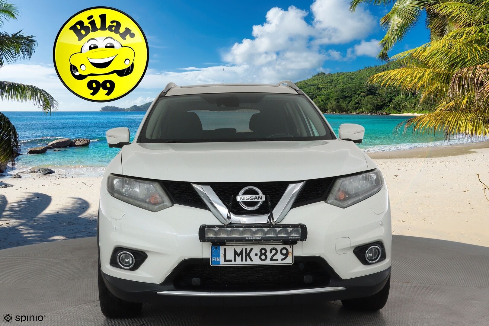 Nissan X-Trail 2015 dCi 130 Acenta 2WD 6 MT Vision Pack Technology Pack Moonroof **Panorama / LED / 360° / Koukku / Sisätilanlämmitin** - Navi / Kaistavahti / Suomi-auto / Kahdet Renkaat
