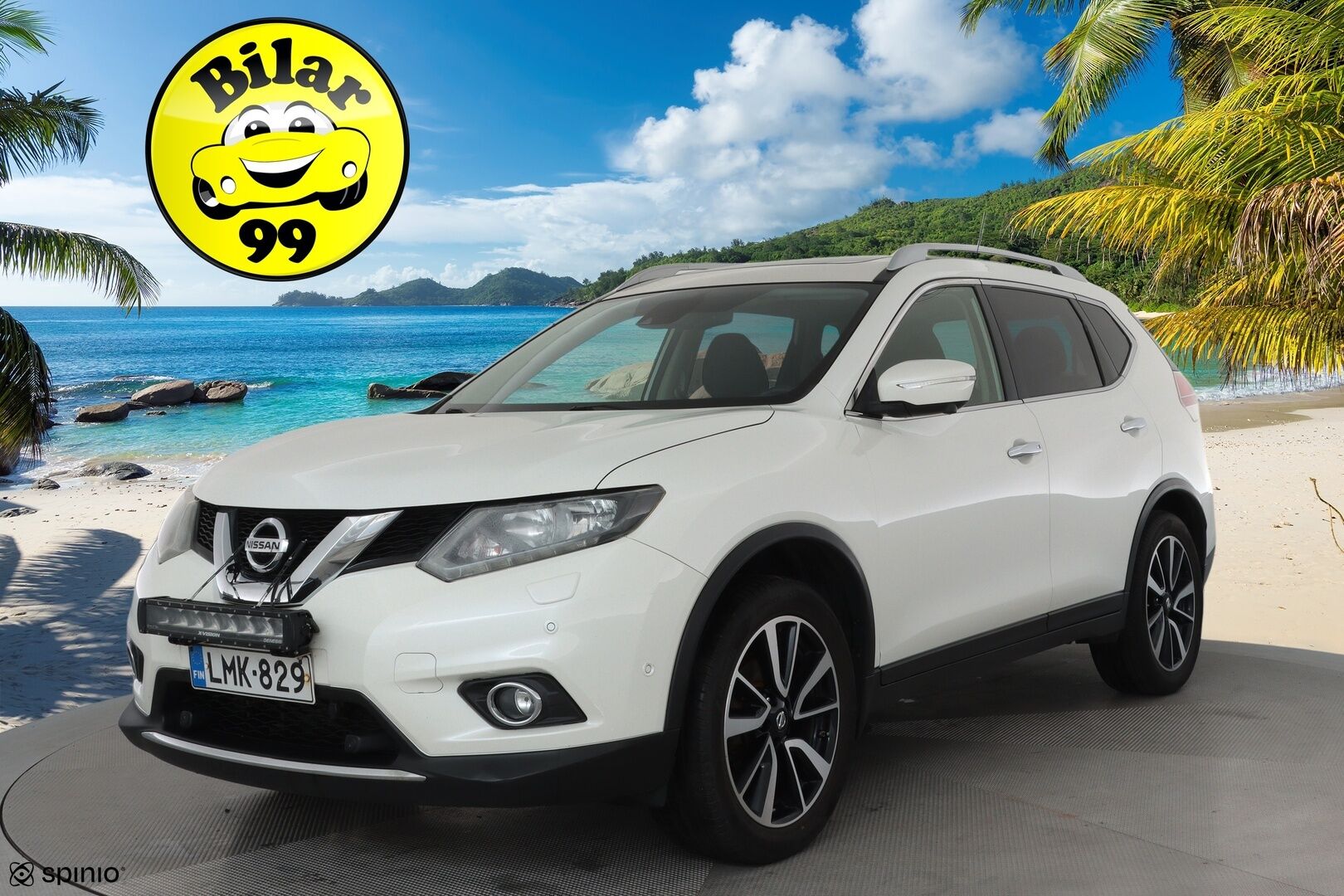 Nissan X-Trail 2015 dCi 130 Acenta 2WD 6 MT Vision Pack Technology Pack Moonroof **Panorama / LED / 360° / Koukku / Sisätilanlämmitin** - Navi / Kaistavahti / Suomi-auto / Kahdet Renkaat
