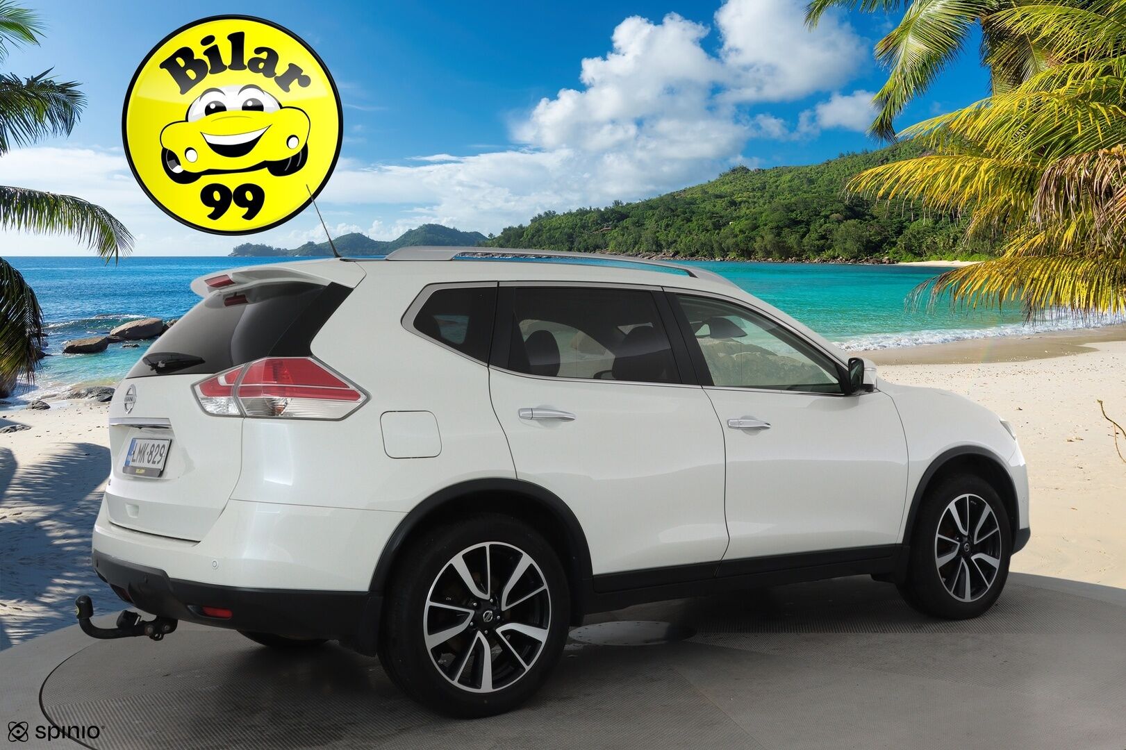 Nissan X-Trail 2015 dCi 130 Acenta 2WD 6 MT Vision Pack Technology Pack Moonroof **Panorama / LED / 360° / Koukku / Sisätilanlämmitin** - Navi / Kaistavahti / Suomi-auto / Kahdet Renkaat