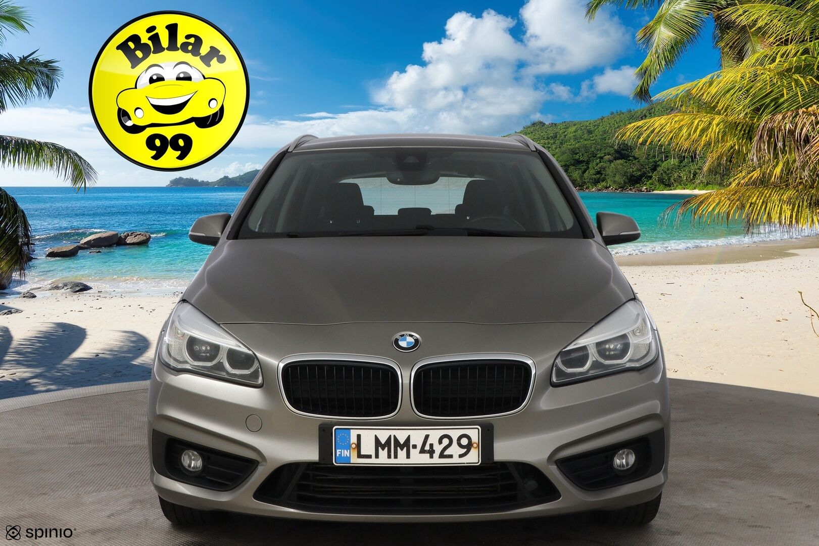 BMW 218 2016 F45 Active Tourer 218d A Business * Suomiauto / Vetokoukku / Navi / Lohko & Sisäpistoke / Ratinlämmitys! - 2x Renkaat aluvantein / Juuri tullut Tampereelle!