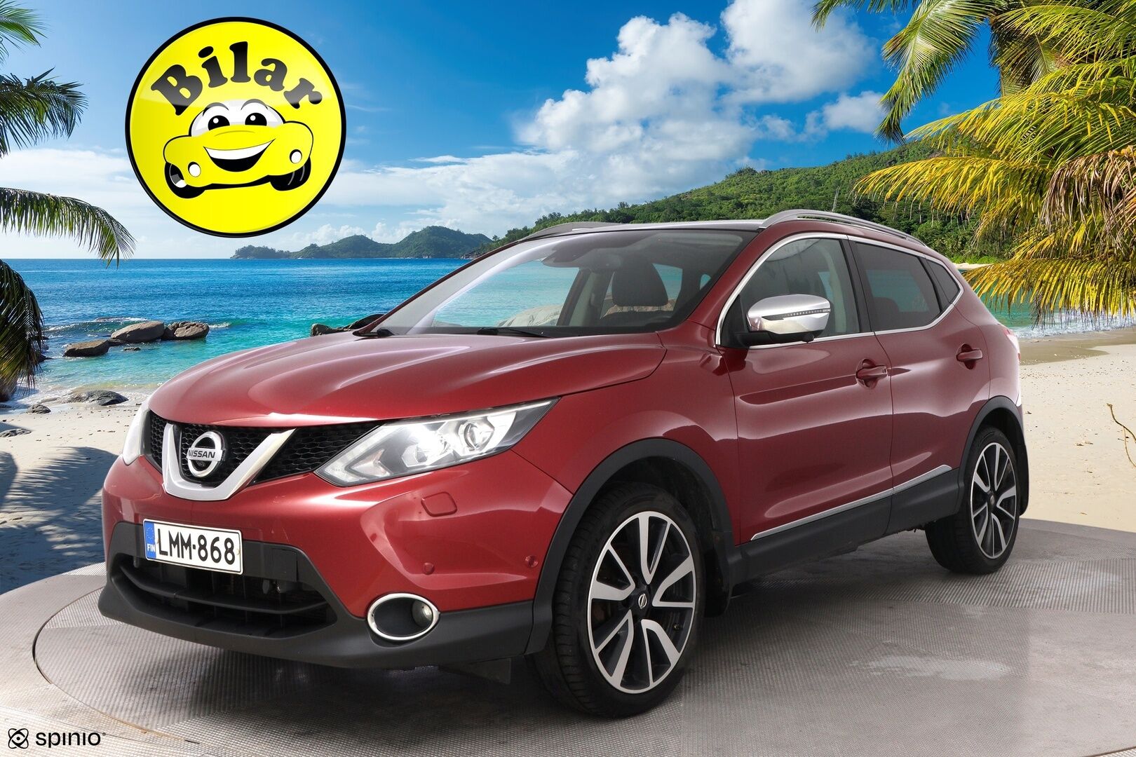 Nissan Qashqai 2014 DIG-T 115 Tekna 2WD 6M/T Driver Assist - MYYDÄÄN HUUTOKAUPAT.COM! - DIG-T 115 Tekna 2WD 6M/T Driver Assist
