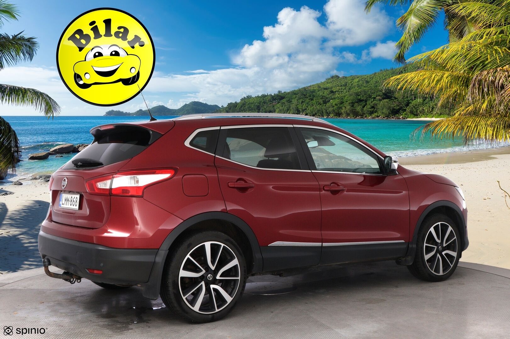 Nissan Qashqai 2014 DIG-T 115 Tekna 2WD 6M/T Driver Assist - MYYDÄÄN HUUTOKAUPAT.COM! - DIG-T 115 Tekna 2WD 6M/T Driver Assist