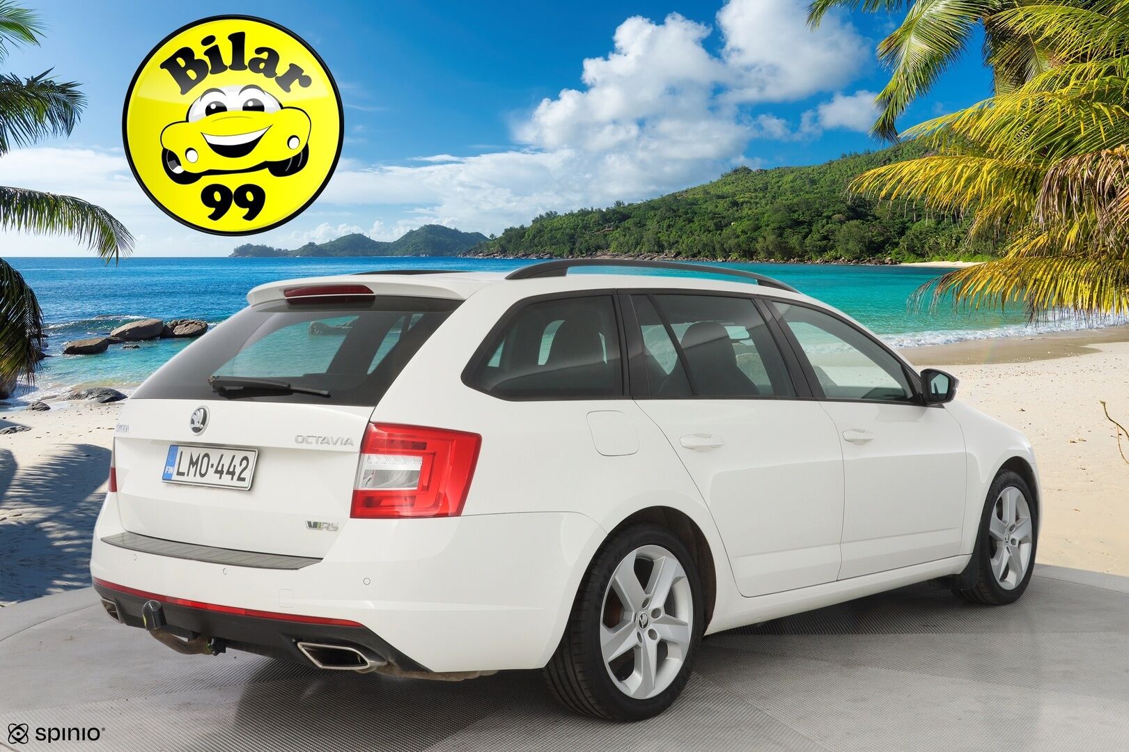 Skoda Octavia 2014 Combi 2,0 TSI RS * ACC / Tutka / Koukku / Lohkolämmitin / Sähkökontti * - Suomi- auto / Viimeisin huolto 03/2026 / Kahdet OEM vanteet