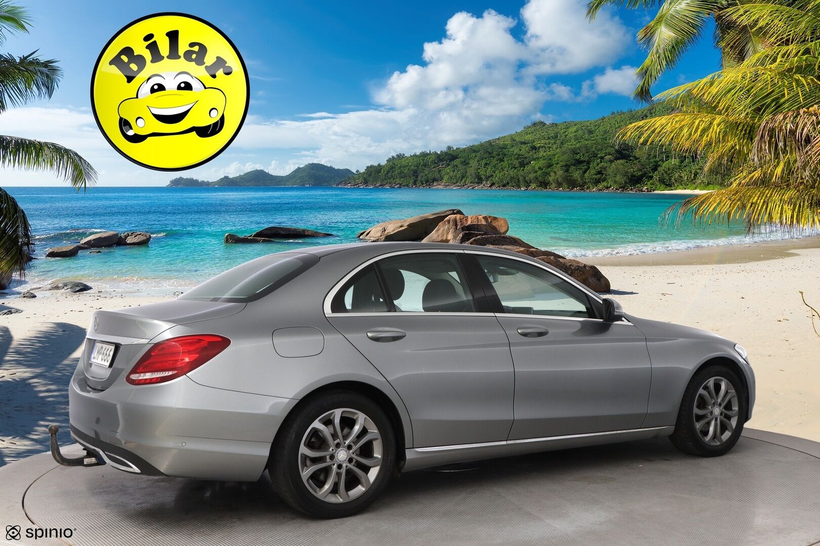Mercedes-Benz C 2015 180 A Premium Business - Suomiauto | Vetokoukku | Adapt.LED | Lohkolämmitin | Törmäysvaroitus | Metalliväri | Keyless | Juuri tullut Tampereelle!
