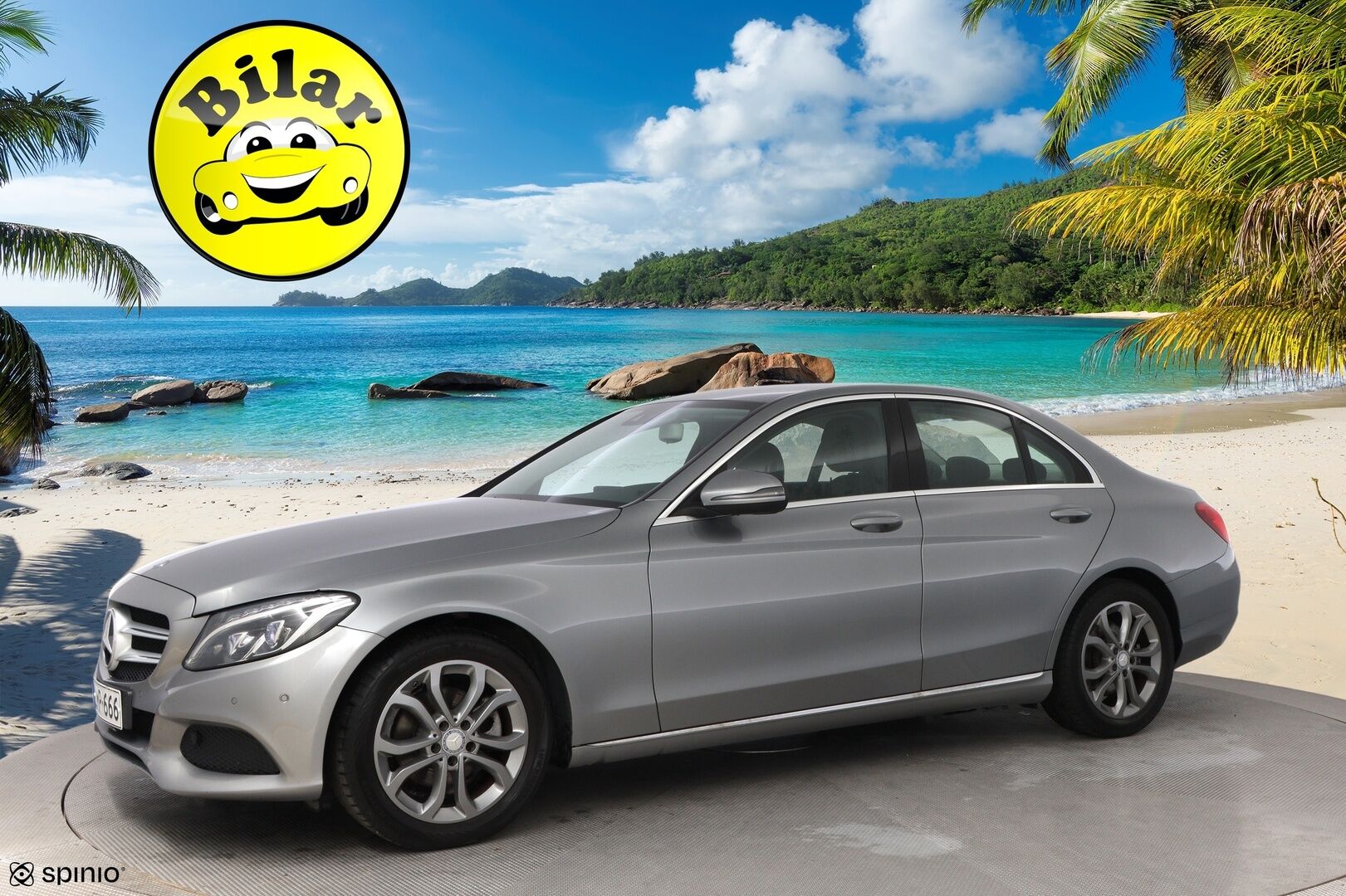 Mercedes-Benz C 2015 180 A Premium Business - Suomiauto | Vetokoukku | Adapt.LED | Lohkolämmitin | Törmäysvaroitus | Metalliväri | Keyless | Juuri tullut Tampereelle!