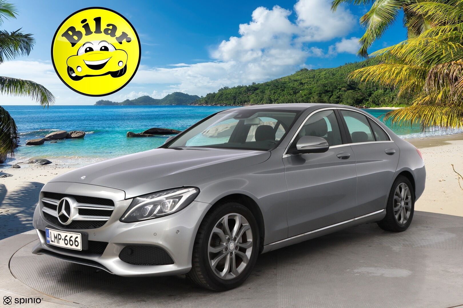 Mercedes-Benz C 2015 180 A Premium Business - Suomiauto | Vetokoukku | Adapt.LED | Lohkolämmitin | Törmäysvaroitus | Metalliväri | Keyless | Juuri tullut Tampereelle!