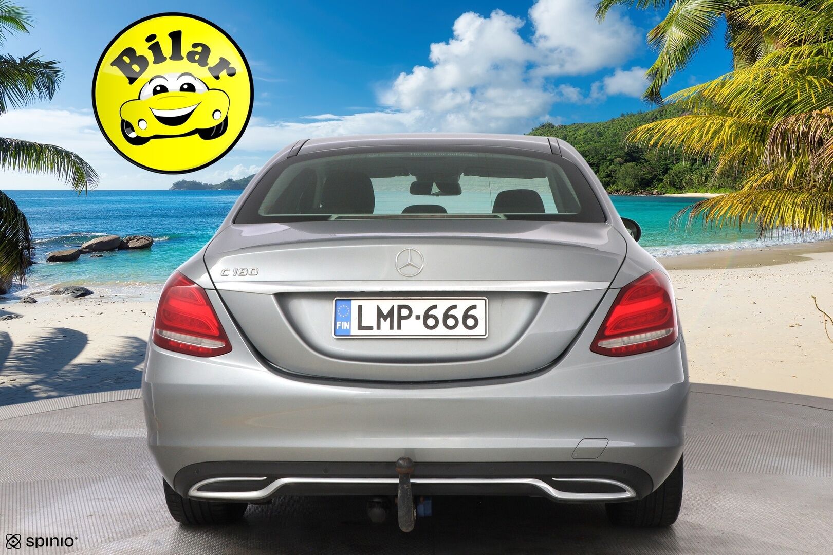 Mercedes-Benz C 2015 180 A Premium Business - Suomiauto | Vetokoukku | Adapt.LED | Lohkolämmitin | Törmäysvaroitus | Metalliväri | Keyless | Juuri tullut Tampereelle!