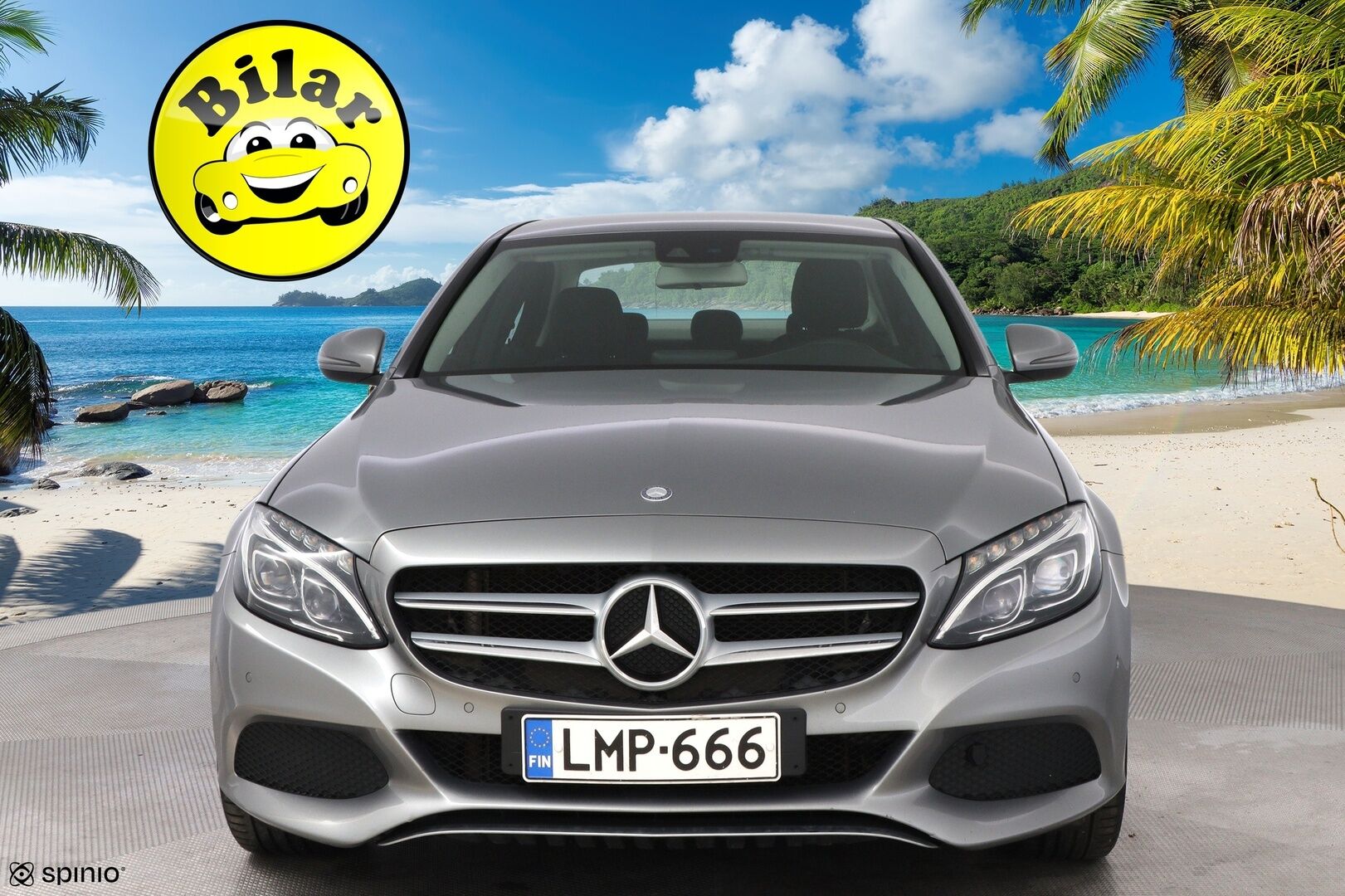 Mercedes-Benz C 2015 180 A Premium Business - Suomiauto | Vetokoukku | Adapt.LED | Lohkolämmitin | Törmäysvaroitus | Metalliväri | Keyless | Juuri tullut Tampereelle!