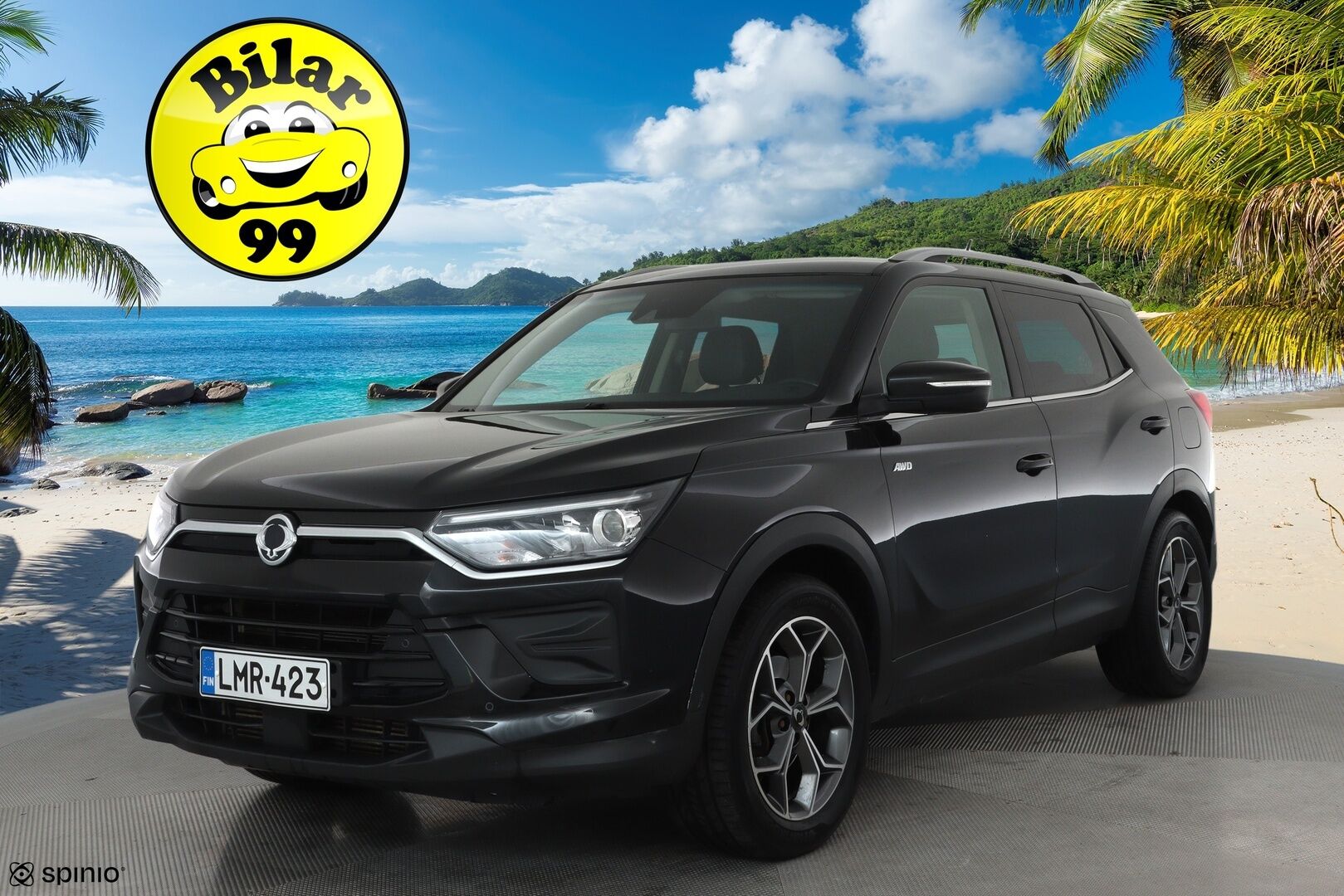SsangYong Korando 2020 G1,5T 4WD 6AT QUARTZ **Webasto / Adapt.Vakkari / Ilmastoidut Nahat / P.kamera / Navi / Kaistavahti / Keyless** - Suomi-auto