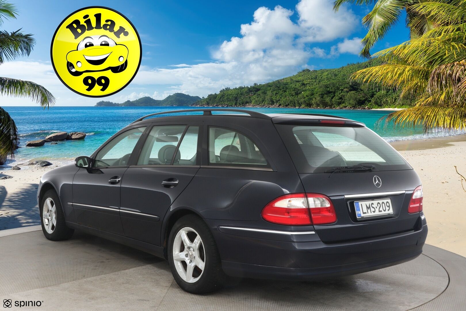 Mercedes-Benz E 2005 E 200 KOMPRESSOR Farmari (AC) 5ov 1796cm3 / *Yritys Outlet - Myydään vain yrityksille * / Lohko / Sähköpenkit / Penkinlämmitin / Aut. ilmastointi / * - Elegance sisusta & Offroad paketti