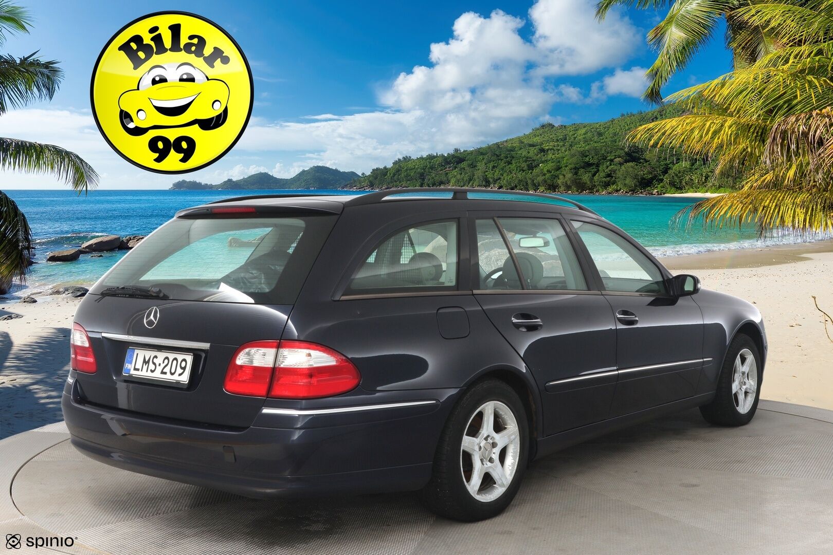 Mercedes-Benz E 2005 E 200 KOMPRESSOR Farmari (AC) 5ov 1796cm3 / *Yritys Outlet - Myydään vain yrityksille * / Lohko / Sähköpenkit / Penkinlämmitin / Aut. ilmastointi / * - Elegance sisusta & Offroad paketti