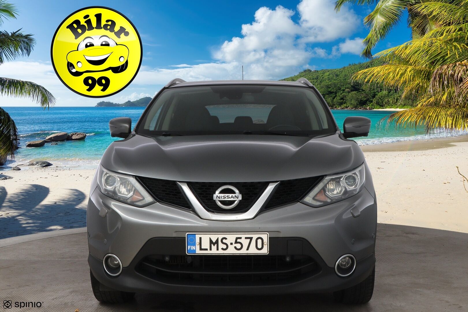 Nissan Qashqai 2015 dCi 130 Business 360 4WD 6M/T E6 Leather * Suomiauto / Vetokoukku / Nahkasisusta / 360-Kamera / BLIS / Huippuvarusteet! - Lohko & Sisäpistoke / Juuri tullut Tampereelle!