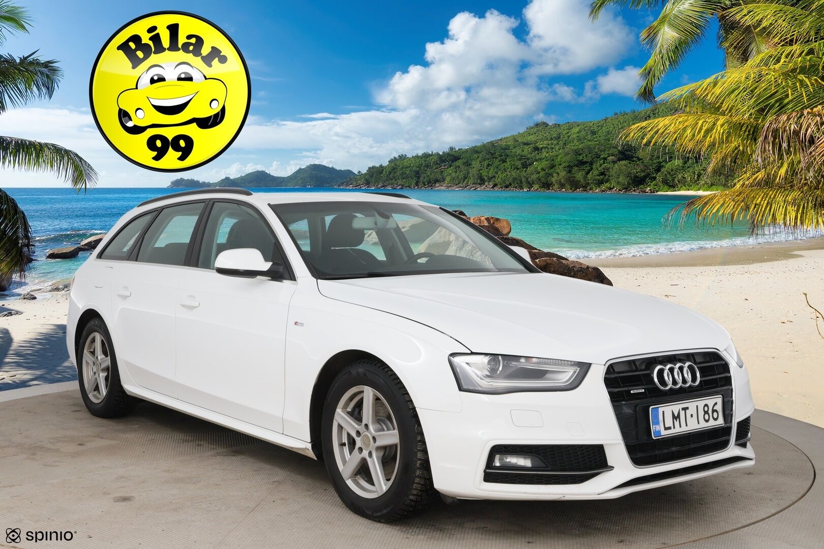 Audi A4 2014 Avant Business Sport 2,0 TDI 140 kW quattro S tronic * Sport-penkit / Webasto / Vetokoukku / Vakkari / Xenon * - Juuri katsastettu / S-line ulkopaketti / Huoltokirja / 2x renkaat vanteilla - HULLUT AVAJAISHULINAT KORKOTARJOUS 3,29 %