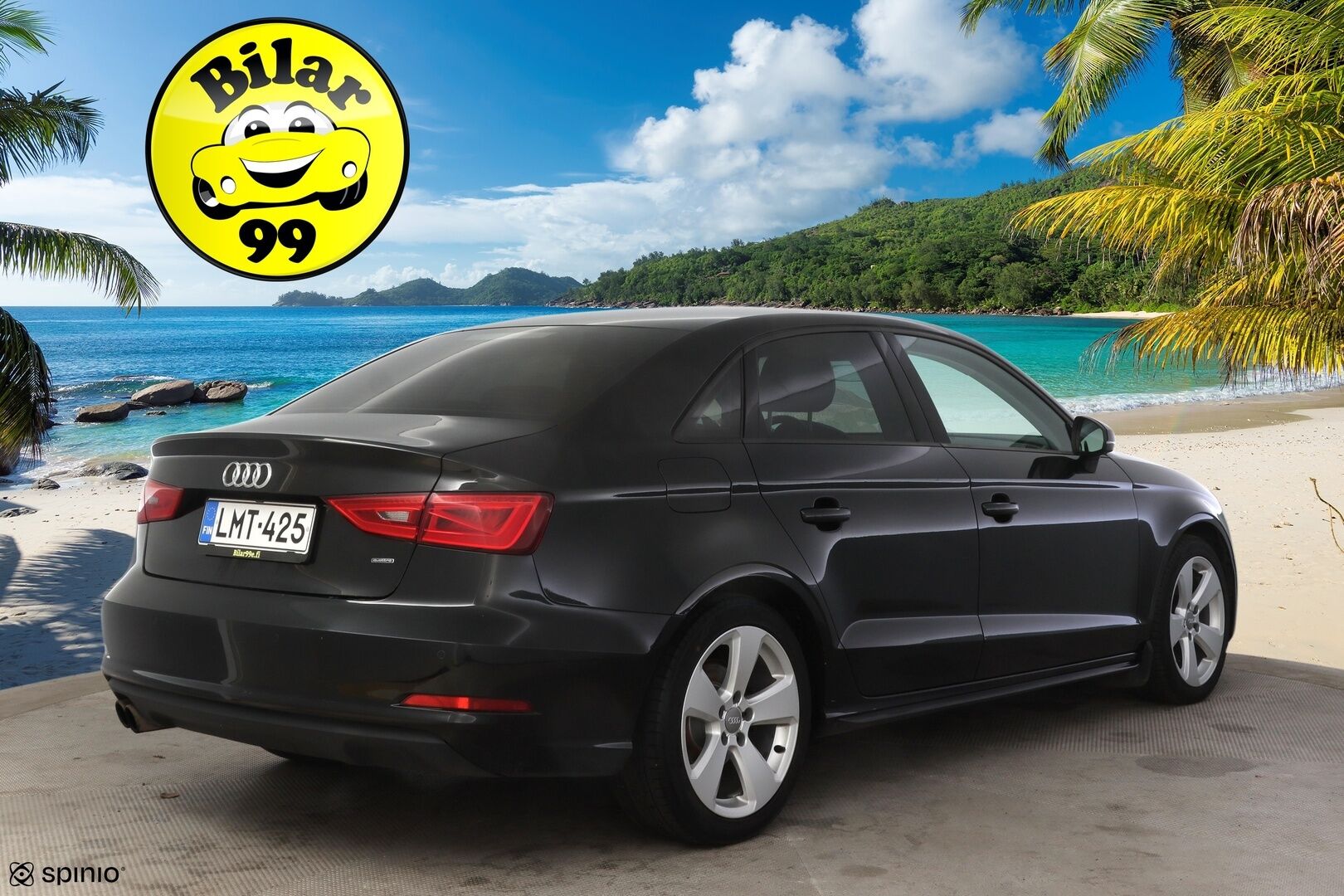 Audi A3 2016 Sedan Business Sport 1,8 TFSI 132 kW quattro S tronic * Vakkari / Sporttipenkit / P-tutka / Bluetooth / LED-valot * - * Suomi-auto / Kahdet renkaat omilla alumiinivanteilla! *