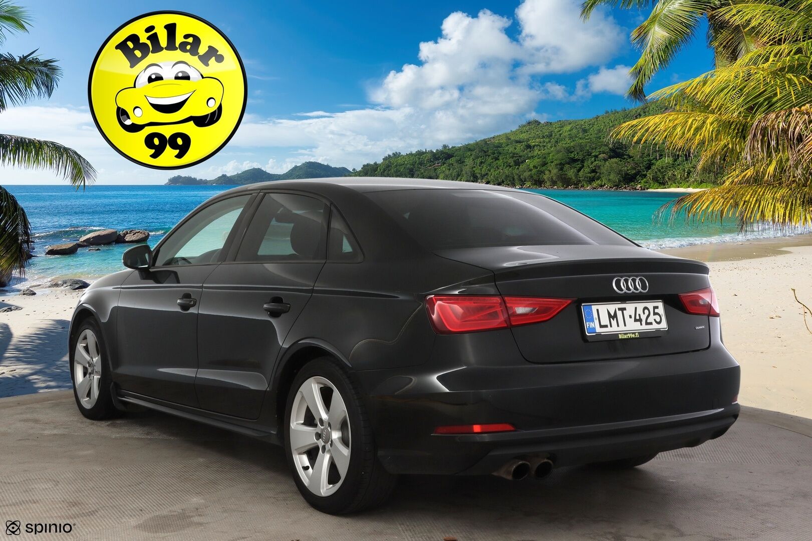 Audi A3 2015 Sedan Business Sport 1,8 TFSI 132 kW quattro S tronic * Vakkari / Sporttipenkit / P-tutka / Bluetooth / LED-valot * - * Suomi-auto / Kahdet renkaat omilla alumiinivanteilla! *