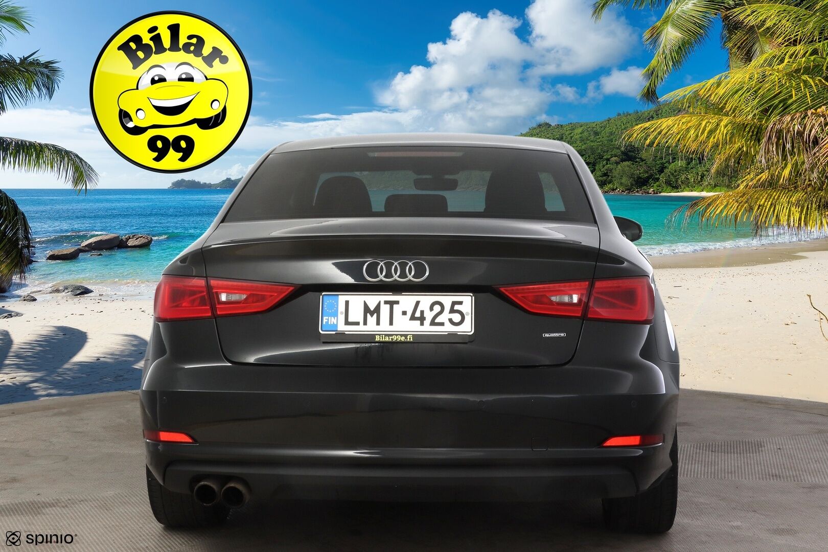 Audi A3 2016 Sedan Business Sport 1,8 TFSI 132 kW quattro S tronic * Vakkari / Sporttipenkit / P-tutka / Bluetooth / LED-valot * - * Suomi-auto / Kahdet renkaat omilla alumiinivanteilla! *