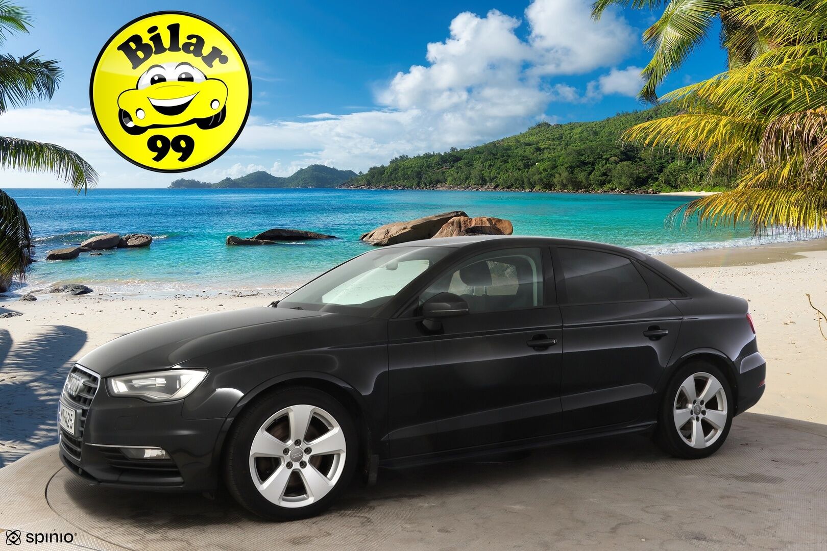 Audi A3 2016 Sedan Business Sport 1,8 TFSI 132 kW quattro S tronic * Vakkari / Sporttipenkit / P-tutka / Bluetooth / LED-valot * - * Suomi-auto / Kahdet renkaat omilla alumiinivanteilla! *