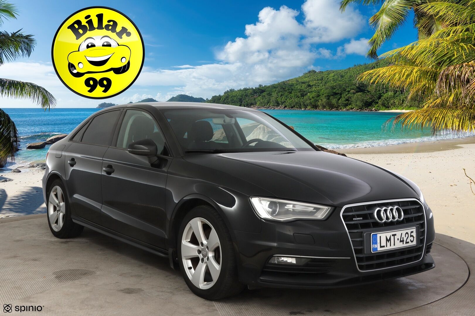 Audi A3 2015 Sedan Business Sport 1,8 TFSI 132 kW quattro S tronic * Vakkari / Sporttipenkit / P-tutka / Bluetooth / LED-valot * - * Suomi-auto / Kahdet renkaat omilla alumiinivanteilla! *