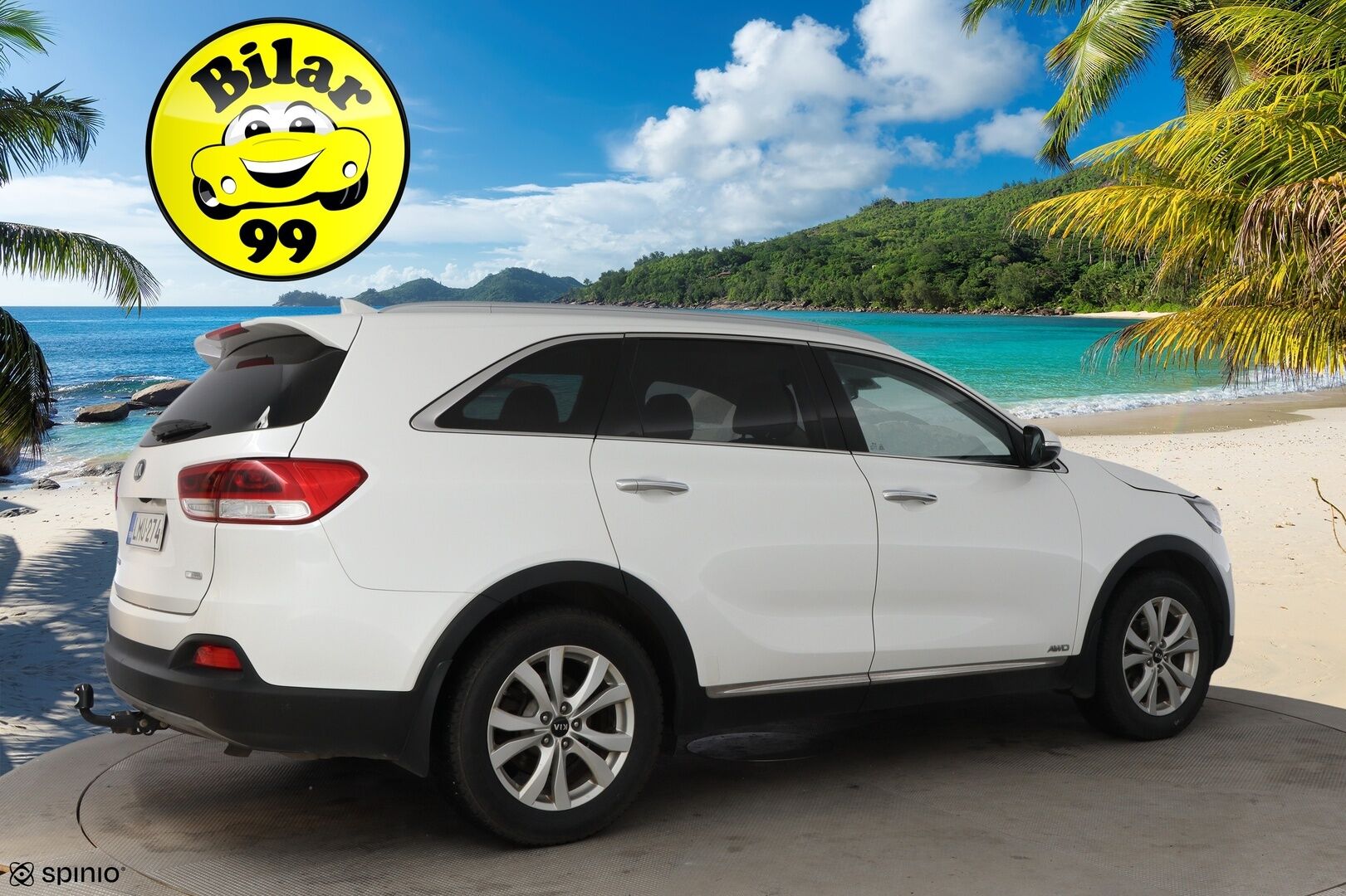 Kia Sorento 2015 2,2 CRDi AWD Business A/T 5P * Suomiauto / Webasto / Vetokoukku / Peruutuskamera Xenon / Ratinlämmitys / Navi / 4x Penkinlämmitys - Juuri huollettu ja katsastettu / 2x Renkaat aluvantein / Juuri tullut Tampereelle!