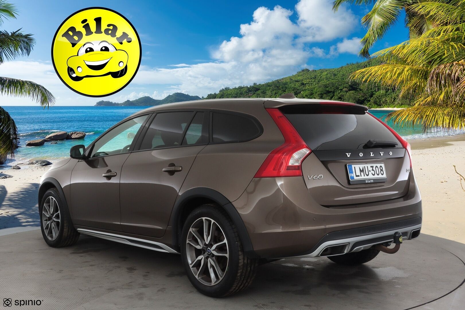 Volvo V60 Cross Country 2016 D3 Business Summum aut - | Webasto | Koukku | Nahkasisusta | Muistipenkki | Navi | Vakkari | Suomi-auto | Kahdet renkaat aluvanteilla |