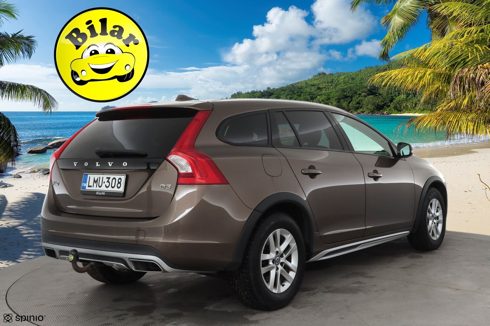 Volvo V60 Cross Country 2016 D3 Business Summum aut - | Webasto | Koukku | Nahkasisusta | Muistipenkki | Navi | Vakkari | Suomi-auto | Kahdet renkaat aluvanteilla |