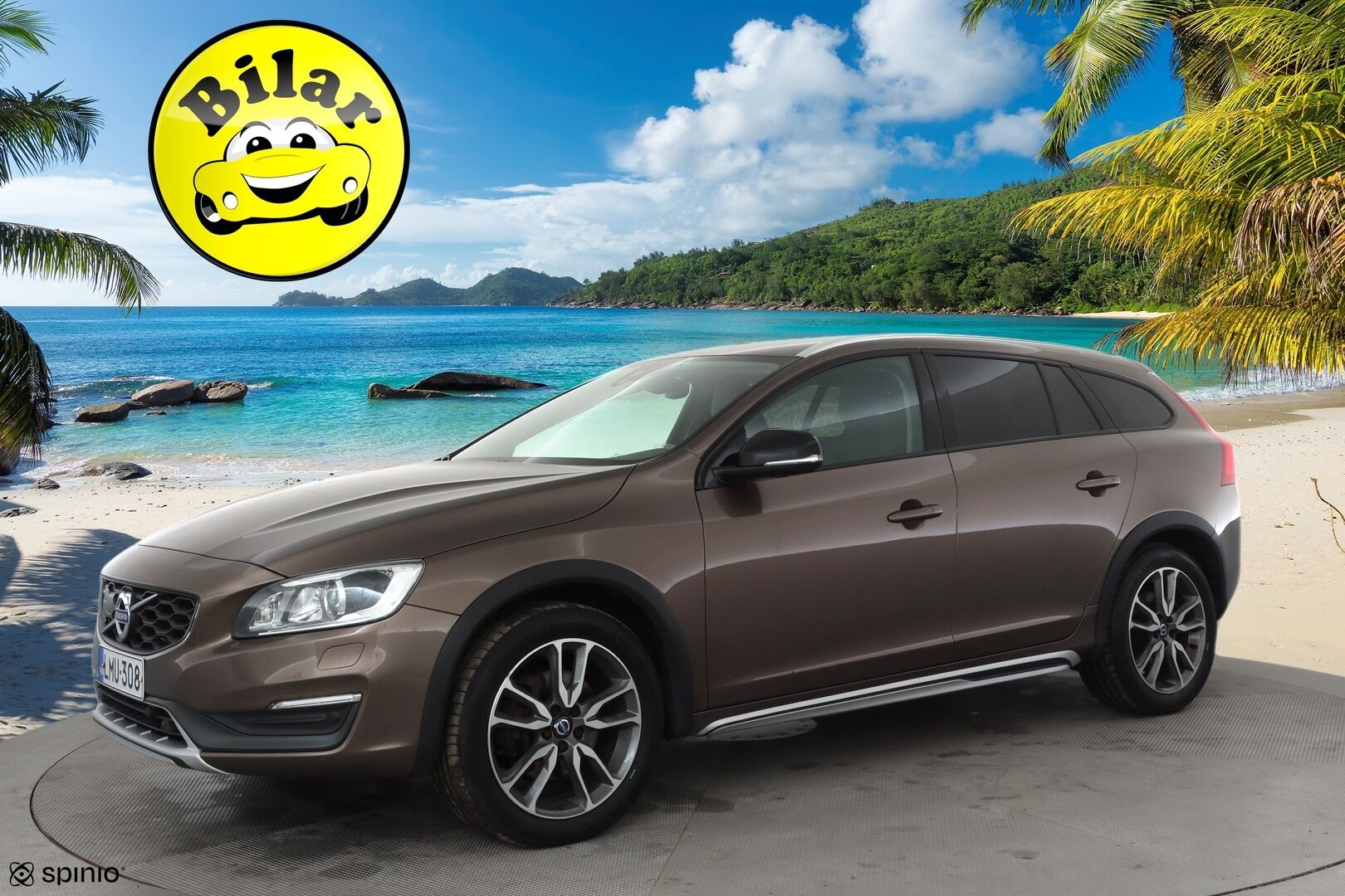 Volvo V60 Cross Country 2016 D3 Business Summum aut - | Webasto | Koukku | Nahkasisusta | Muistipenkki | Navi | Vakkari | Suomi-auto | Kahdet renkaat aluvanteilla |