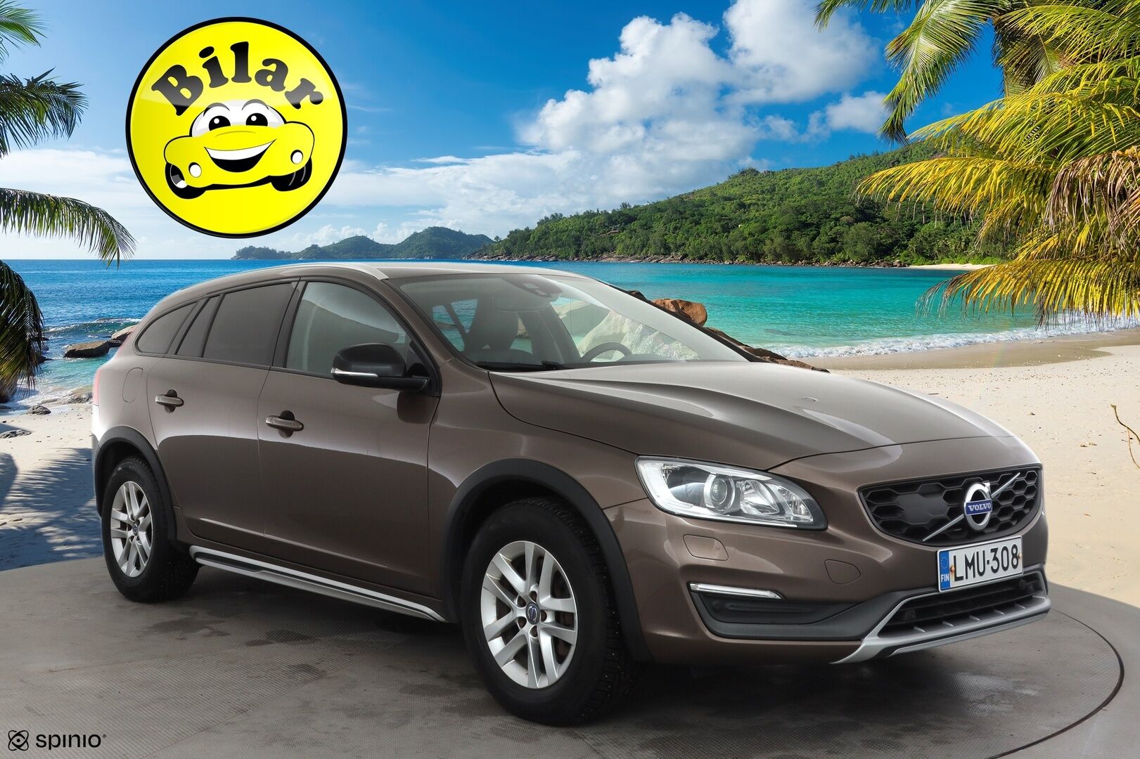 Volvo V60 Cross Country 2016 D3 Business Summum aut - | Webasto | Koukku | Nahkasisusta | Muistipenkki | Navi | Vakkari | Suomi-auto | Kahdet renkaat aluvanteilla |