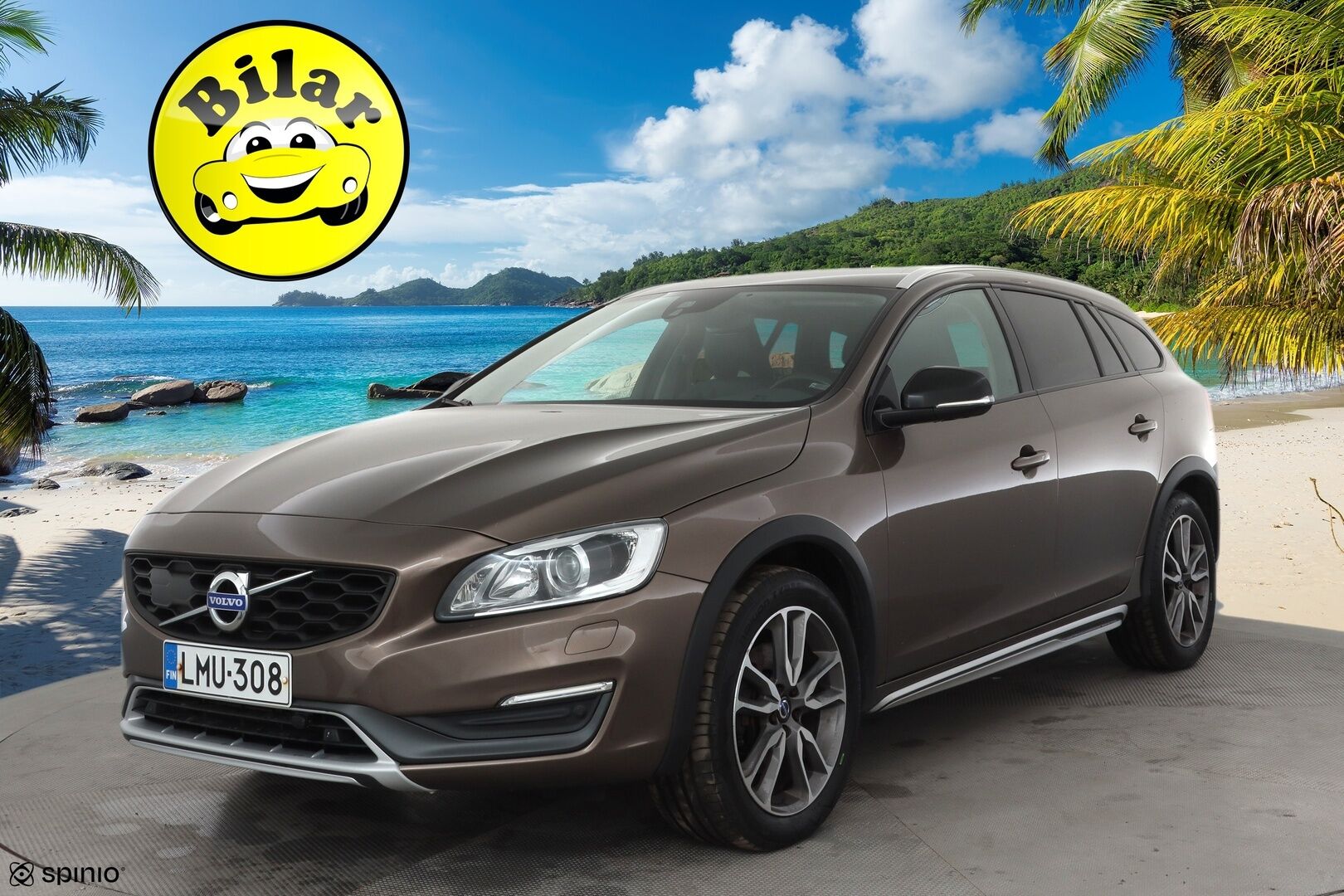 Volvo V60 Cross Country 2016 D3 Business Summum aut - | Webasto | Koukku | Nahkasisusta | Muistipenkki | Navi | Vakkari | Suomi-auto | Kahdet renkaat aluvanteilla |