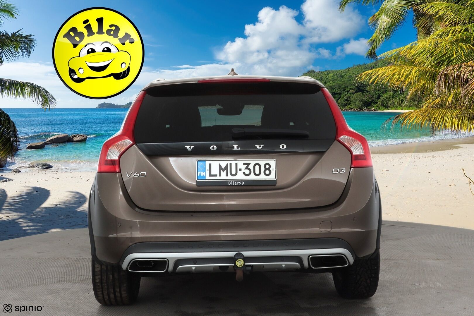 Volvo V60 Cross Country 2016 D3 Business Summum aut - | Webasto | Koukku | Nahkasisusta | Muistipenkki | Navi | Vakkari | Suomi-auto | Kahdet renkaat aluvanteilla |