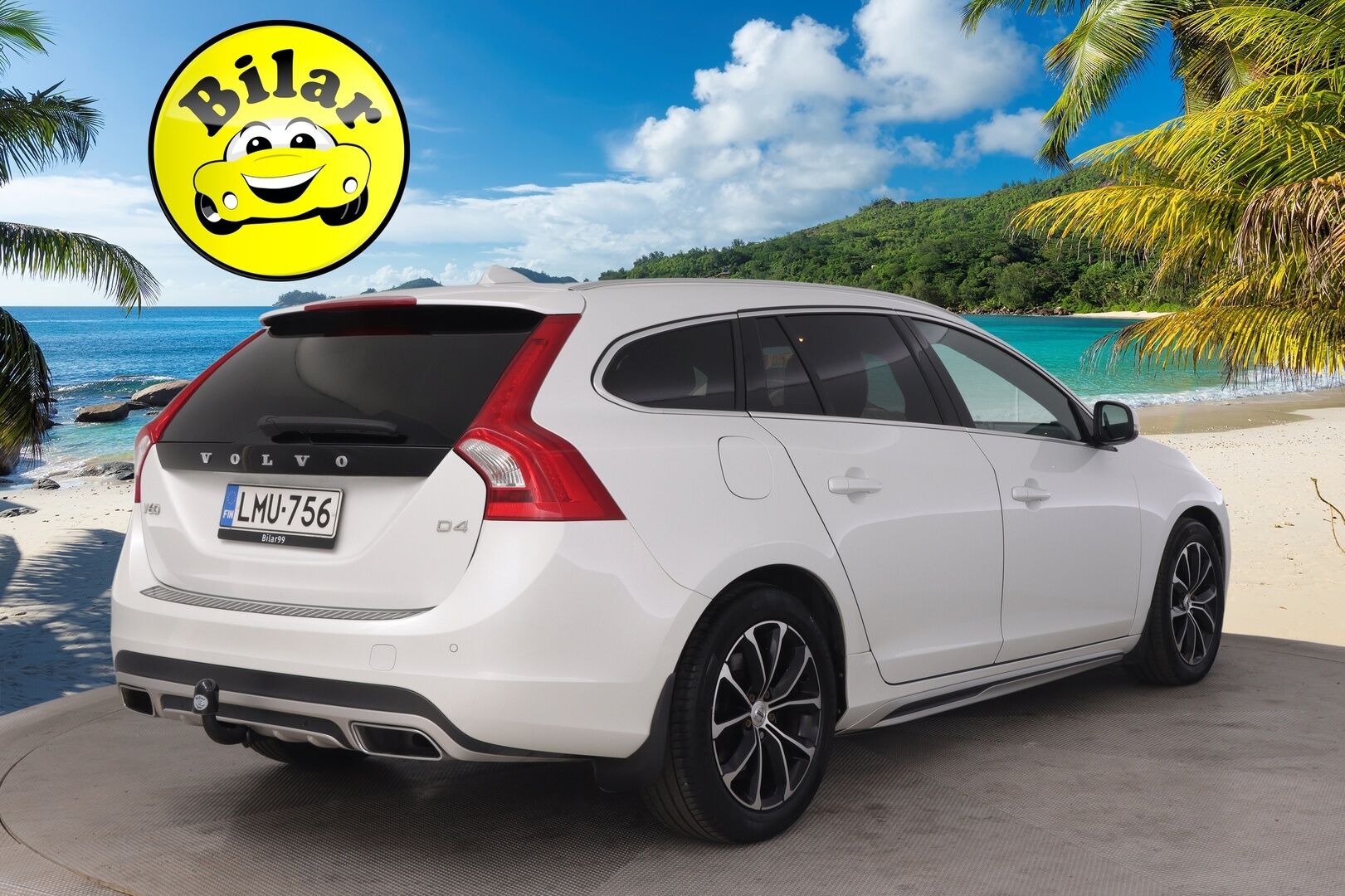 Volvo V60 2016 D4 Business Summum Edition aut - ACC | VOC | Koukku | Sähkönahat muistilla | Näytöt takana | Digimittari | Ratinlämmitin | 