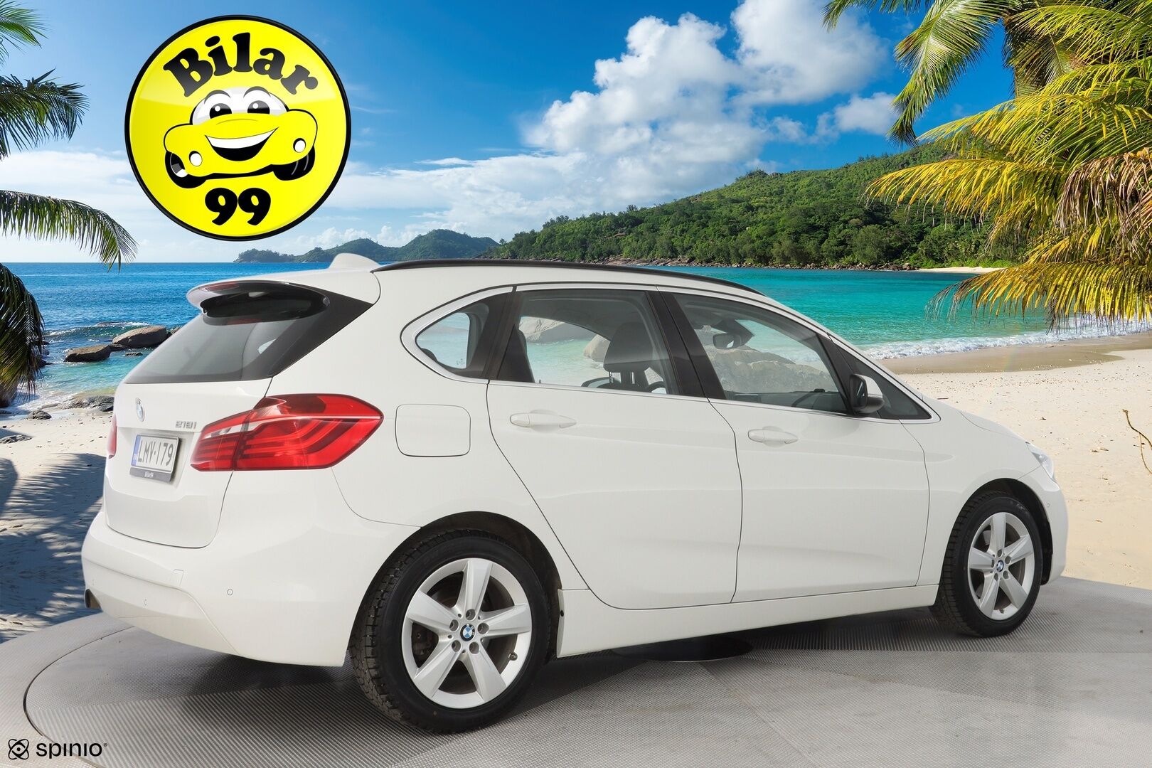 BMW 218 2016 F45 Active Tourer 218i A Business *S.Luukku / Tutkat / Cruise* - Suomi-auto / Kahdet hyvät renkaat vanteilla