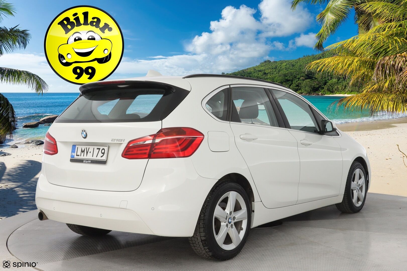BMW 218 2016 F45 Active Tourer 218i A Business *S.Luukku / Tutkat / Cruise* - Suomi-auto / Kahdet hyvät renkaat vanteilla