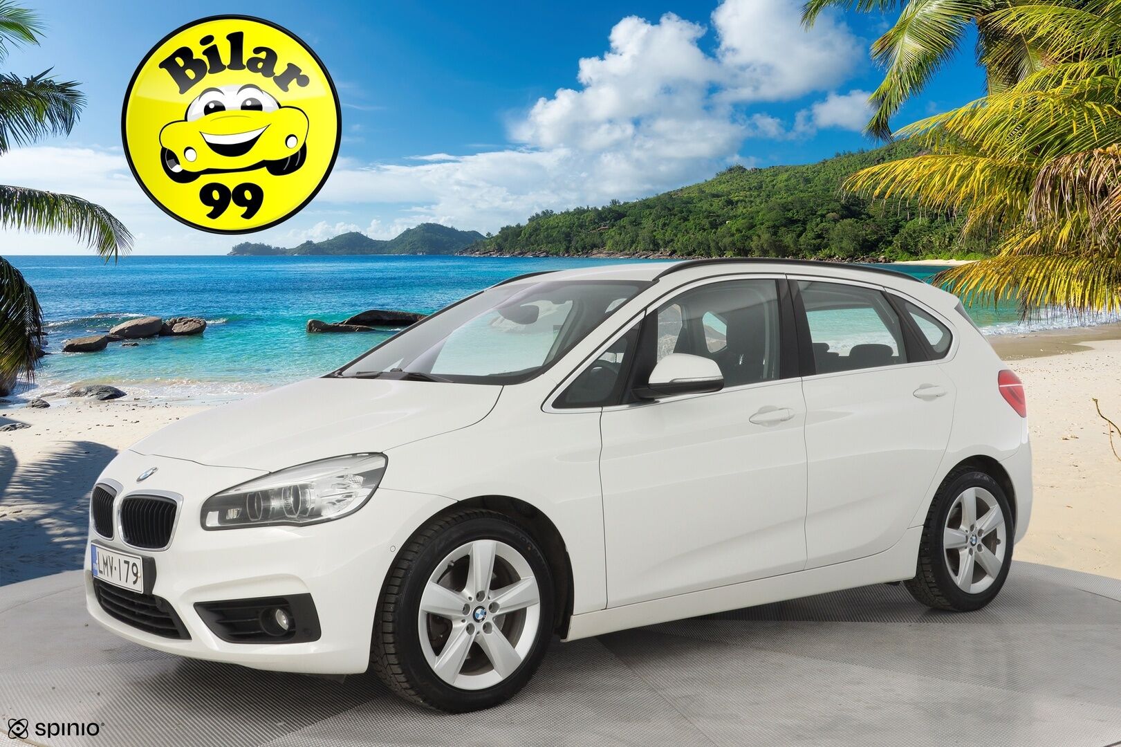 BMW 218 2016 F45 Active Tourer 218i A Business *S.Luukku / Tutkat / Cruise* - Suomi-auto / Kahdet hyvät renkaat vanteilla