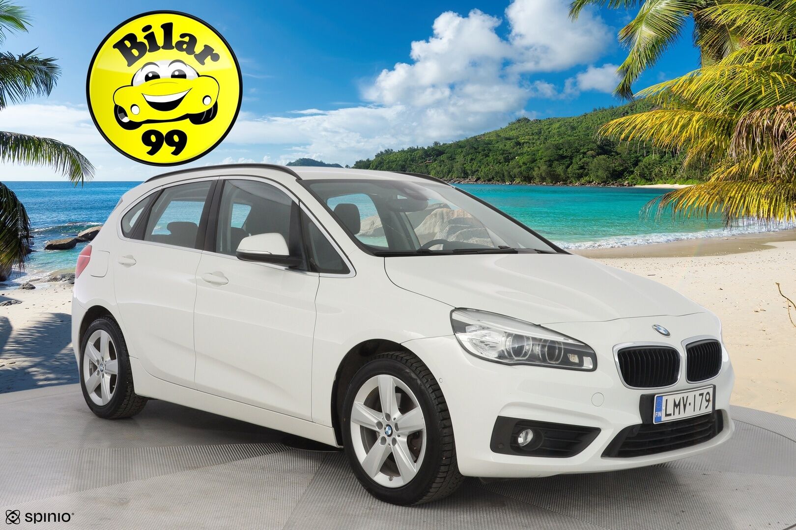 BMW 218 2016 F45 Active Tourer 218i A Business *S.Luukku / Tutkat / Cruise* - Suomi-auto / Kahdet hyvät renkaat vanteilla