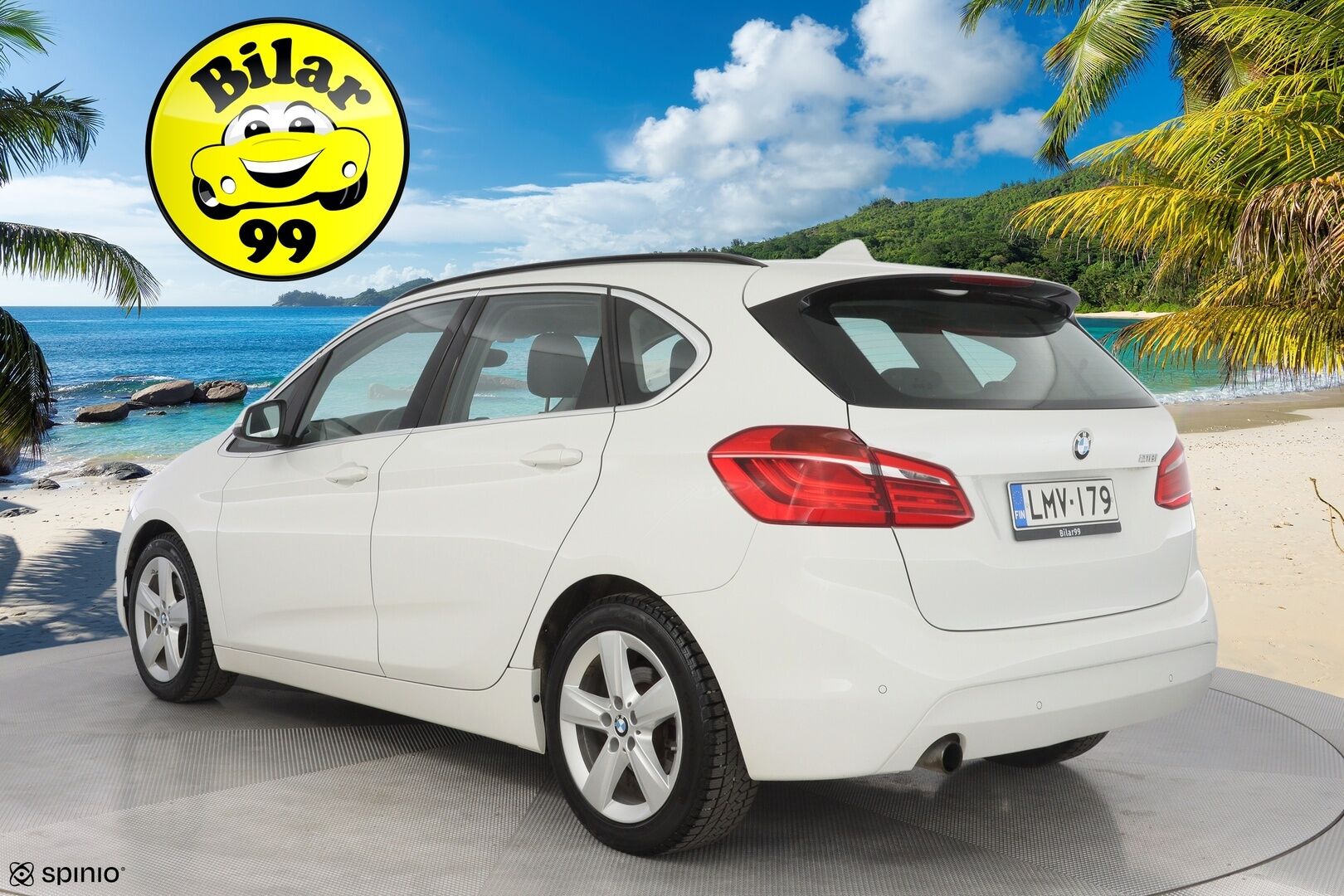 BMW 218 2016 F45 Active Tourer 218i A Business *S.Luukku / Tutkat / Cruise* - Suomi-auto / Kahdet hyvät renkaat vanteilla