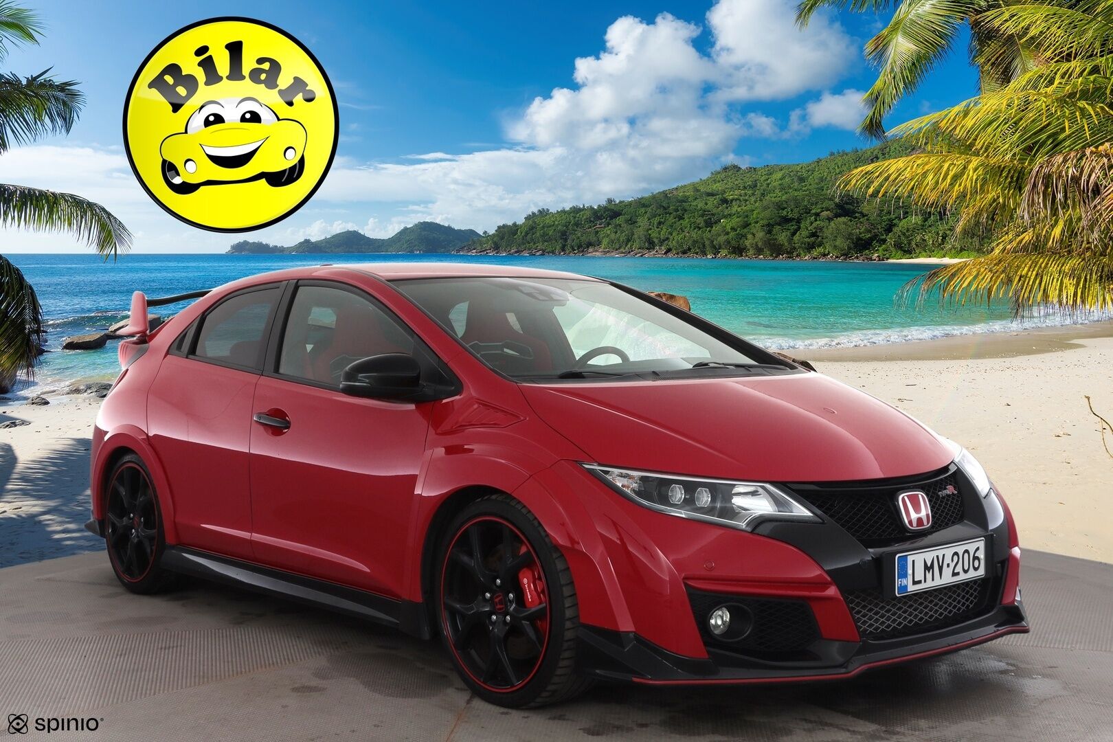 Honda Civic 2016 5D 2,0 Type-R GT - | Lohkolämmitin | Vakkari | Navi | Kaistavahti | P.kamera | LED | Kahdet renkaat | Suomi-auto |