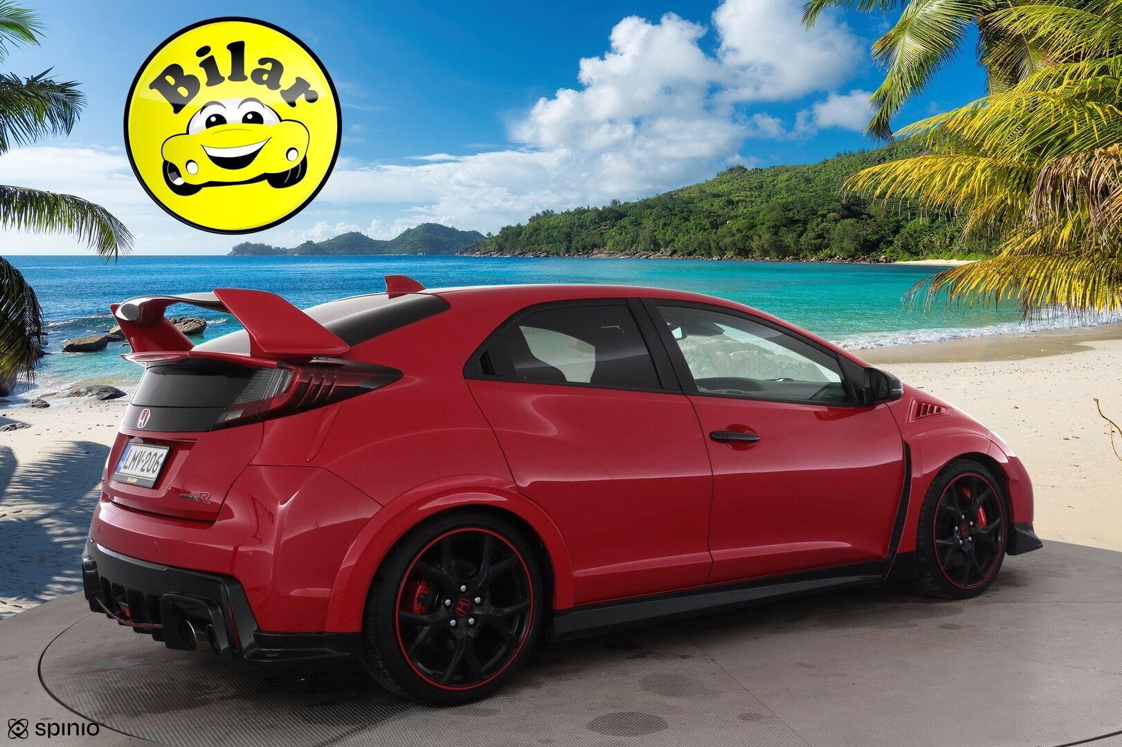 Honda Civic 2016 5D 2,0 Type-R GT - | Lohkolämmitin | Vakkari | Navi | Kaistavahti | P.kamera | LED | Kahdet renkaat | Suomi-auto |