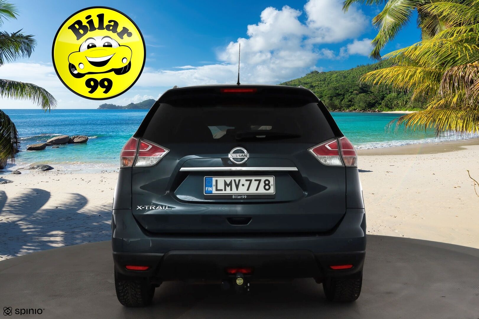 Nissan X-Trail 2016 DIG-T 163 Tekna 2WD 6 MT Moonroof E6 * Vakkari / Lohko&Sisä / Koukku / 360-Kamera / Sähköpenkit / Panorama * - Suomi-auto / Kahdet renkaat